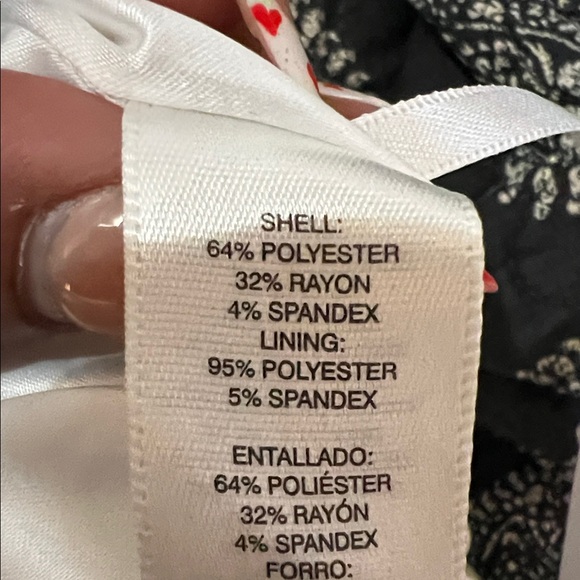 White House Black Market White Dress with Embellished Neckline - Picture 8 of 9